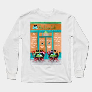 The Nine Lives Cat Cafe Long Sleeve T-Shirt